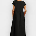 Lehká bavlněná šaty s kapsami