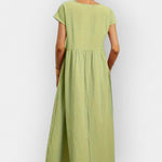 Lehká bavlněná šaty s kapsami