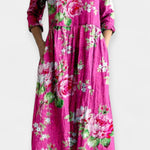 Lehké květinové šaty