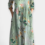 Lehké květinové šaty