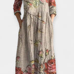 Lehké květinové šaty