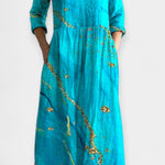 Lehké květinové šaty