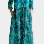 Lehké květinové šaty