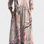 Lehké květinové šaty