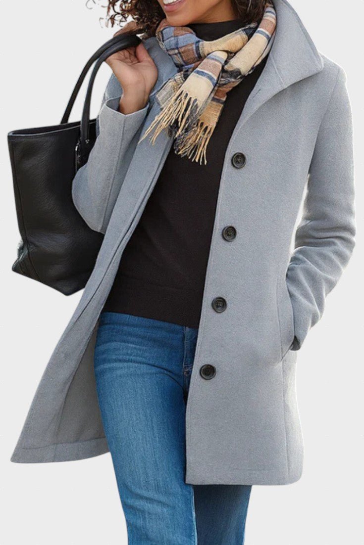 Leila™ kabát – Klasická elegance