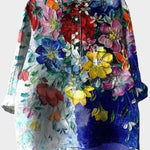 Lena | Elegantní prémiový květinový tunikový límec s podrobným švem