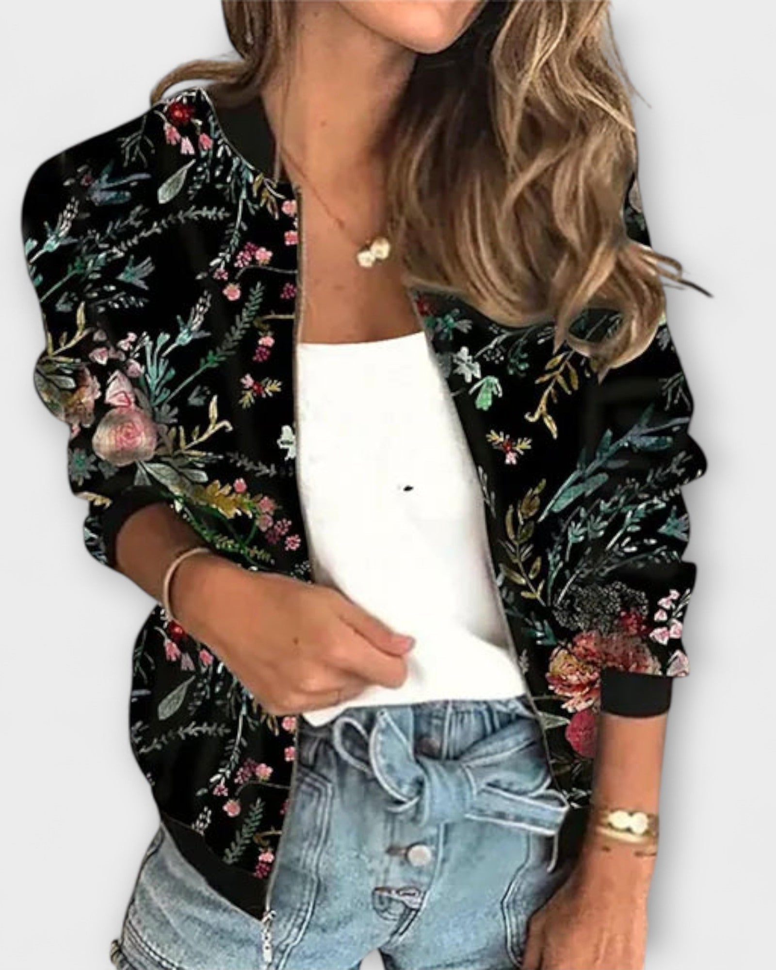 Linde - Tisknutá péřová bunda