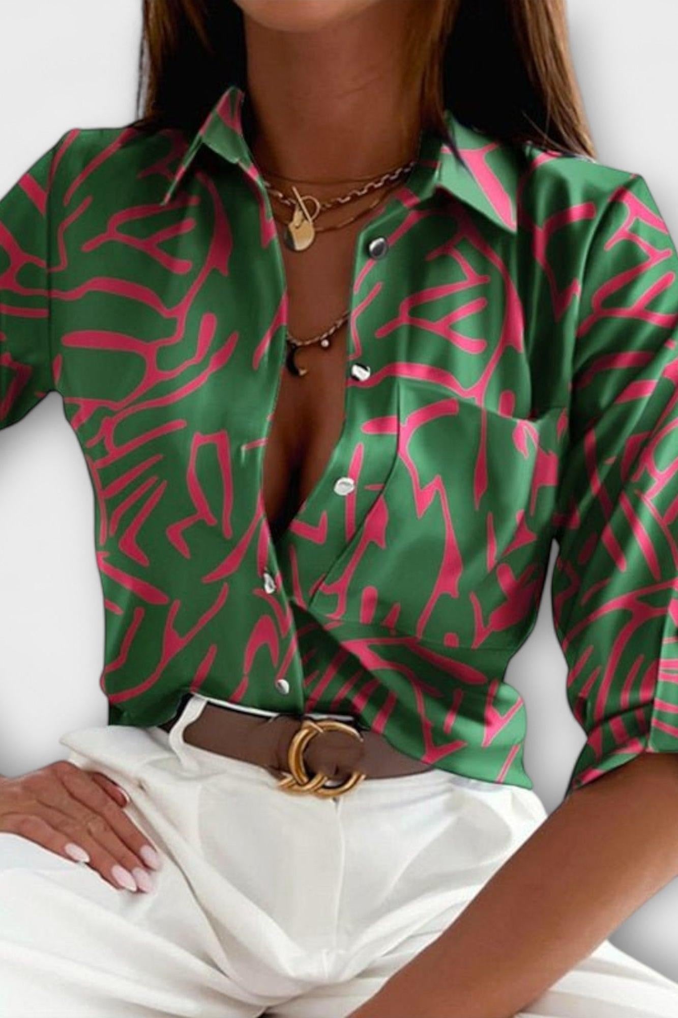 Maria - Halenka s klasickým límcem