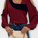 Mariana - Tričko s obdélníkovým výstřihem