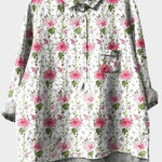 Marieke | Luxusní květinová blůza s jedinečným stylem