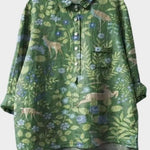 Mariska | Stylový a elegantní prémiový květinový top