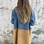 Marita™ Džínová trenčkot