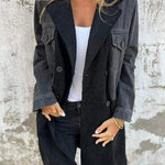 Marita™ Džínová trenčkot