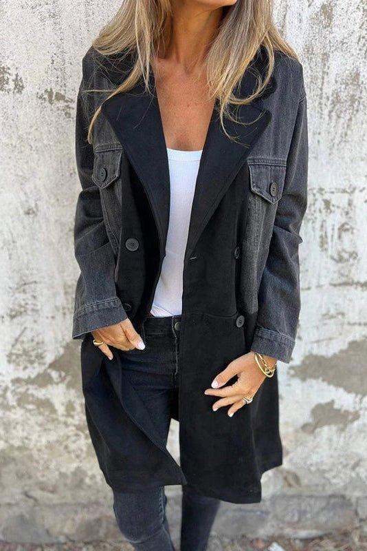 Marita™ Džínová trenčkot