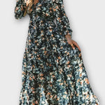 Maxi šaty s květinovým vzorem