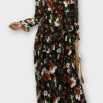 Maxi šaty s květinovým vzorem