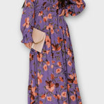 Maxi šaty s květinovým vzorem