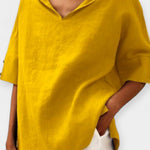 Měkká lněná košile