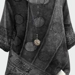 Měkké tričko s uměleckým motivem