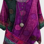 Měkké tričko s uměleckým motivem