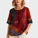 Měkké tričko s uměleckým motivem