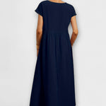 Minimekko s bočními kapsami