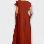 Minimekko s bočními kapsami