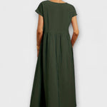 Minimekko s bočními kapsami