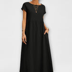 Minimekko s bočními kapsami