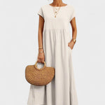 Minimekko s bočními kapsami