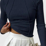 Mónica - Příjemná dlouhá rukávová blůza