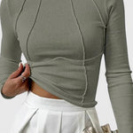 Mónica - Příjemná dlouhá rukávová blůza