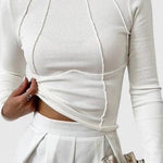 Mónica - Příjemná dlouhá rukávová blůza