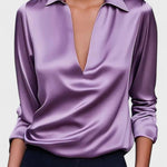 Nádia - Prémiová V-krční halenka