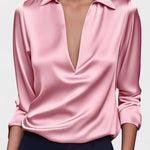 Nádia - Prémiová V-krční halenka