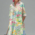 Nadine - Jarní květinové šaty pro bezstarostný styl