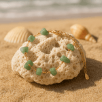 Náramek s mořskými fragmenty