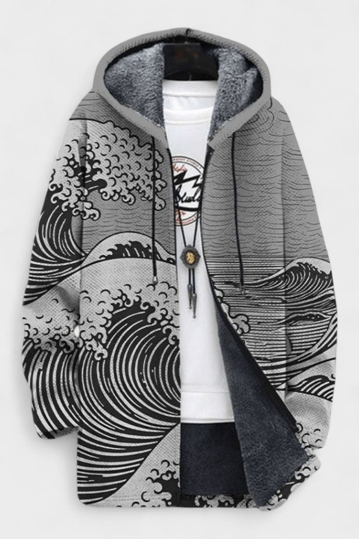 Nikola™ | Umělecký luxusní cardigan