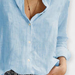 Příjemná lněná košile