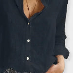 Příjemná lněná košile