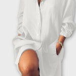 Raquel - Příjemná lněná košile