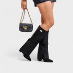 Raya | Stylové kozačky nad kolena