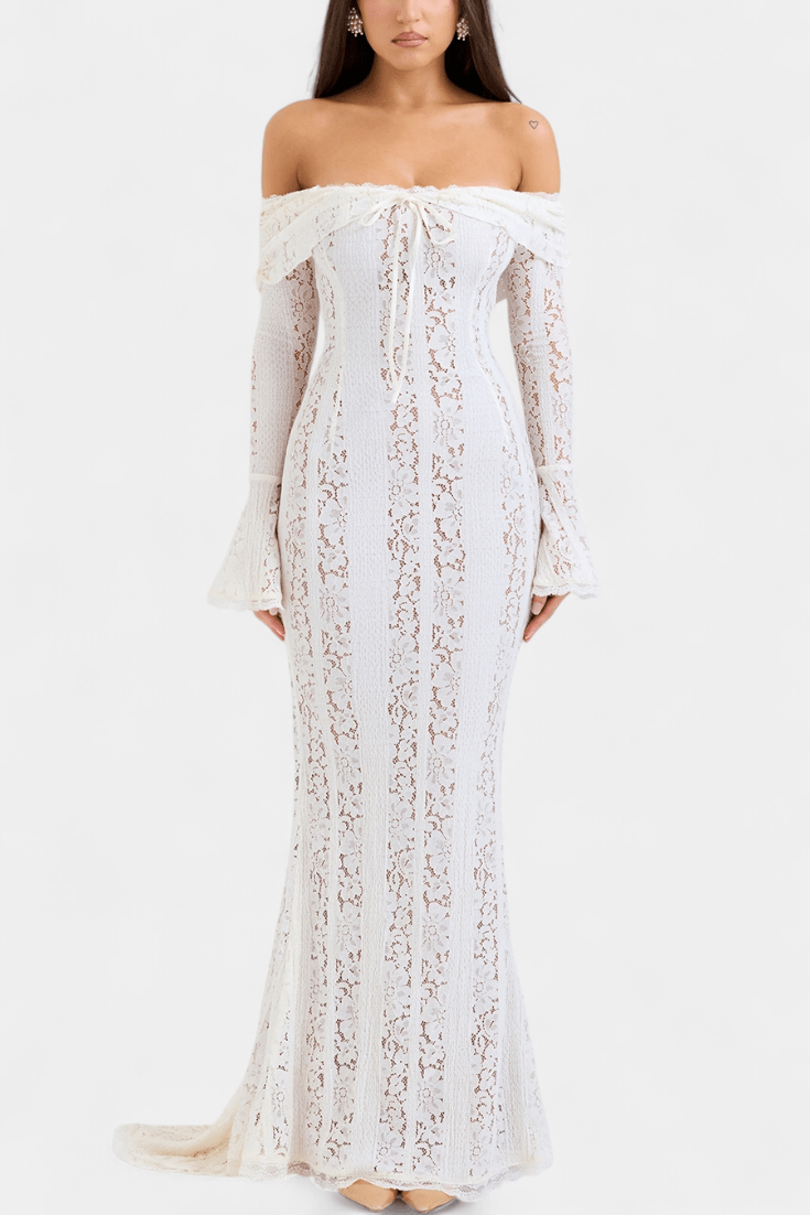 Rosalie™ | Stylové šaty s odhalenými rameny