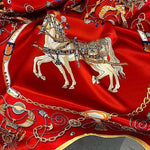 Rossana-huivi (100 % hedvábí - 68 cm)