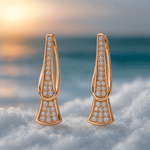 Ručně vyráběné romantické náušnice