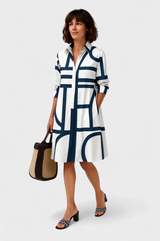 Séverine™ Midi šaty