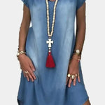 Sini™ Džínová šaty