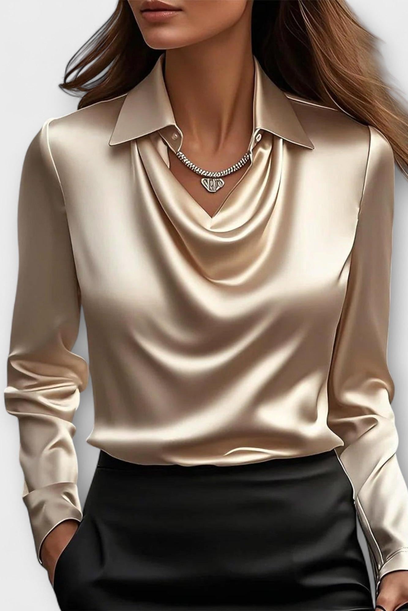 Sofia - Lesklá blůza