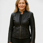 Sophia Rento kožená bunda