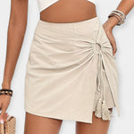 Šortky s vysokým pasem